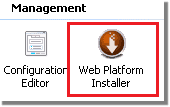 Web Platform Installer Web Platform Installer